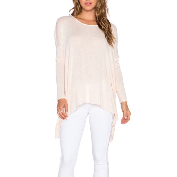 NWT Free People Hacci Twist Back Knit Top - Picture 2 of 5